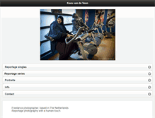 Tablet Screenshot of keesvandeveen.nl